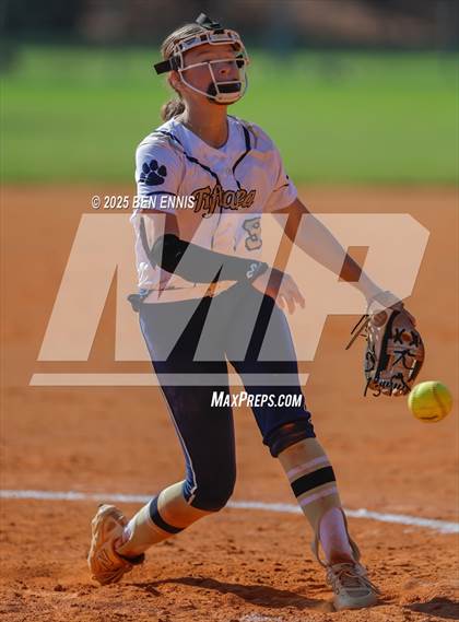 Thumbnail 2 in Tiftarea Academy vs. Pinewood Christian (GIAA 3A State Championship) photogallery.