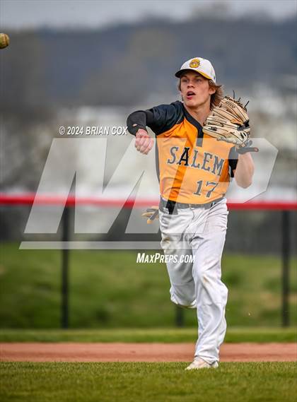 Thumbnail 3 in Viola vs Salem (4th Annual Forrest Wood - Wood Bat Classic) photogallery.