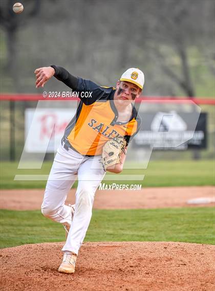 Thumbnail 3 in Viola vs Salem (4th Annual Forrest Wood - Wood Bat Classic) photogallery.