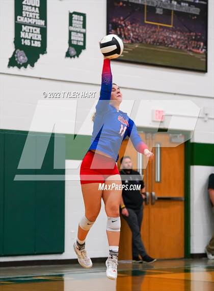 Thumbnail 1 in Western Boone vs. Guerin Catholic (IHSAA 3A Regional Championship) photogallery.