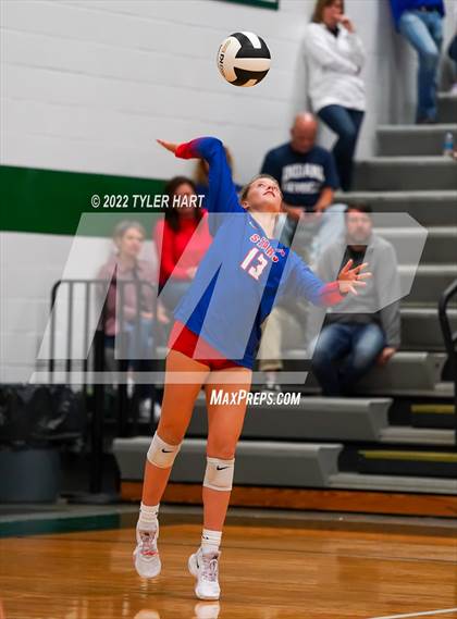 Thumbnail 1 in Western Boone vs. Guerin Catholic (IHSAA 3A Regional Championship) photogallery.