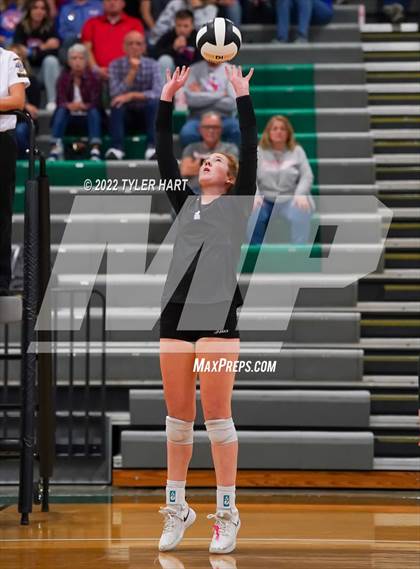 Thumbnail 3 in Western Boone vs. Guerin Catholic (IHSAA 3A Regional Championship) photogallery.