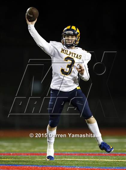 Thumbnail 1 in Milpitas @ Campolindo (CIF NorCal Regional 3-AA Division Final) photogallery.