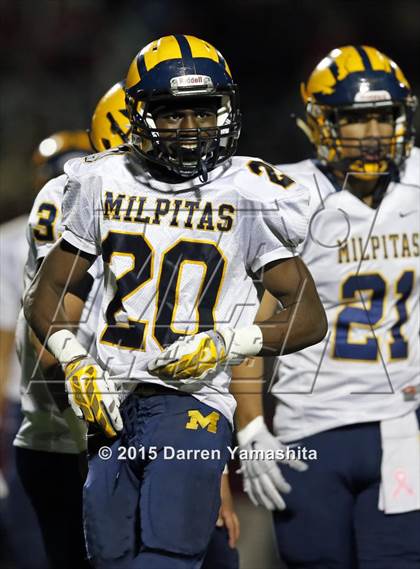 Thumbnail 2 in Milpitas @ Campolindo (CIF NorCal Regional 3-AA Division Final) photogallery.