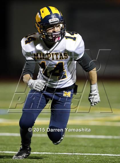 Thumbnail 3 in Milpitas @ Campolindo (CIF NorCal Regional 3-AA Division Final) photogallery.