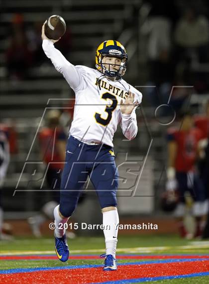 Thumbnail 3 in Milpitas @ Campolindo (CIF NorCal Regional 3-AA Division Final) photogallery.