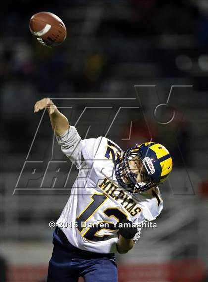 Thumbnail 2 in Milpitas @ Campolindo (CIF NorCal Regional 3-AA Division Final) photogallery.