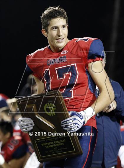 Thumbnail 1 in Milpitas @ Campolindo (CIF NorCal Regional 3-AA Division Final) photogallery.