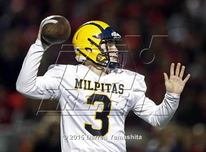 Thumbnail 2 in Milpitas @ Campolindo (CIF NorCal Regional 3-AA Division Final) photogallery.