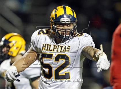 Thumbnail 3 in Milpitas @ Campolindo (CIF NorCal Regional 3-AA Division Final) photogallery.