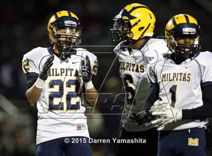 Thumbnail 1 in Milpitas @ Campolindo (CIF NorCal Regional 3-AA Division Final) photogallery.