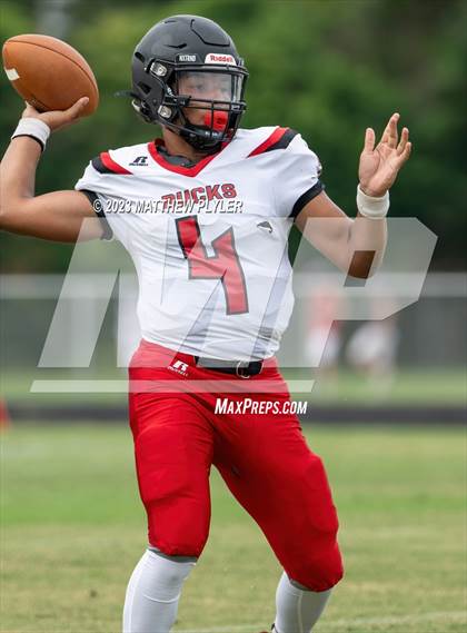 Thumbnail 3 in Gray's Creek vs Hoke County (Cumberland County Schools Football Jamboree 2023) photogallery.