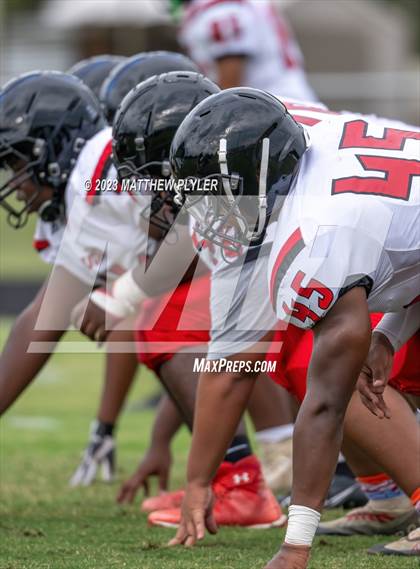 Thumbnail 3 in Gray's Creek vs Hoke County (Cumberland County Schools Football Jamboree 2023) photogallery.
