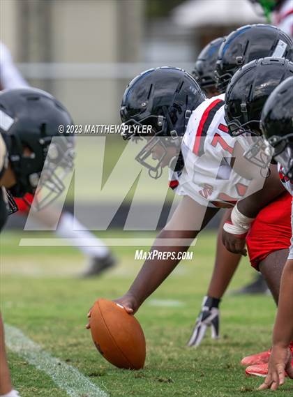 Thumbnail 2 in Gray's Creek vs Hoke County (Cumberland County Schools Football Jamboree 2023) photogallery.