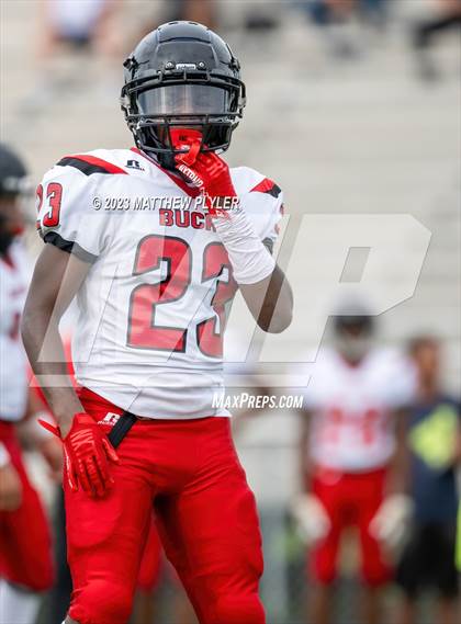 Thumbnail 2 in Gray's Creek vs Hoke County (Cumberland County Schools Football Jamboree 2023) photogallery.