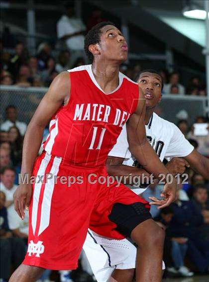 Thumbnail 1 in Mater Dei vs. St. John Bosco photogallery.