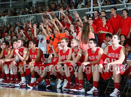 Thumbnail 1 in Mater Dei vs. St. John Bosco photogallery.