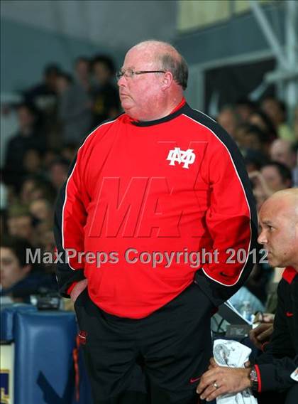 Thumbnail 2 in Mater Dei vs. St. John Bosco photogallery.