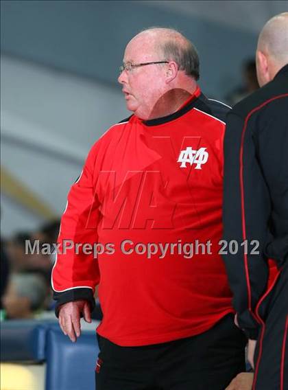 Thumbnail 1 in Mater Dei vs. St. John Bosco photogallery.