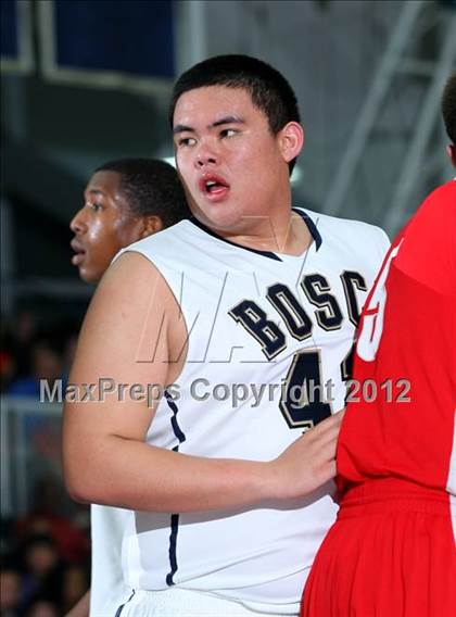 Thumbnail 3 in Mater Dei vs. St. John Bosco photogallery.