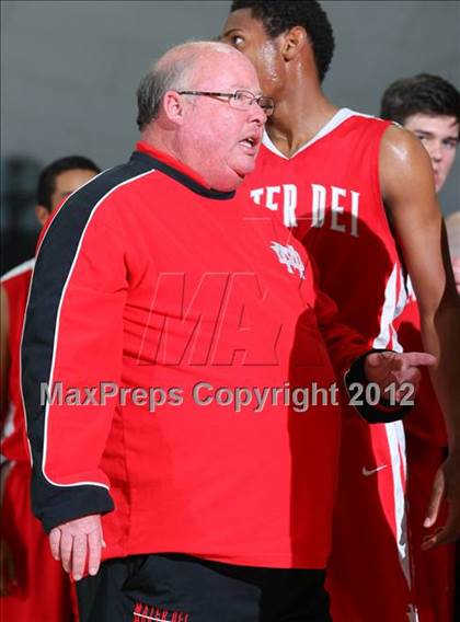 Thumbnail 1 in Mater Dei vs. St. John Bosco photogallery.