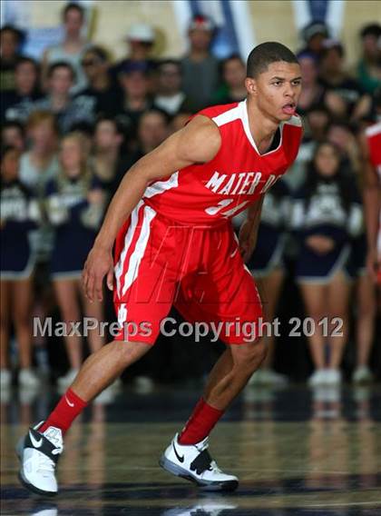 Thumbnail 1 in Mater Dei vs. St. John Bosco photogallery.