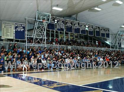Thumbnail 1 in Mater Dei vs. St. John Bosco photogallery.