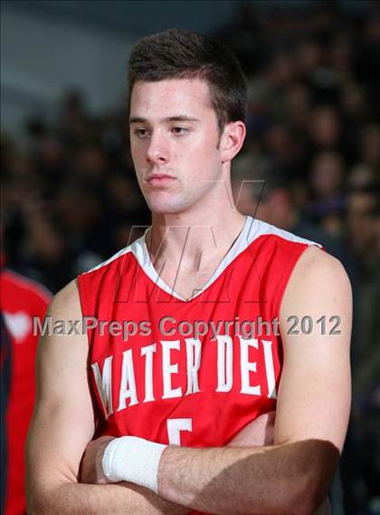 Thumbnail 3 in Mater Dei vs. St. John Bosco photogallery.