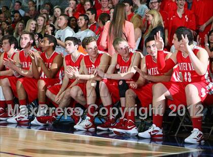 Thumbnail 2 in Mater Dei vs. St. John Bosco photogallery.