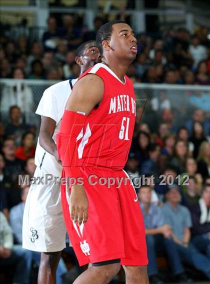 Thumbnail 1 in Mater Dei vs. St. John Bosco photogallery.