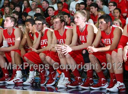 Thumbnail 1 in Mater Dei vs. St. John Bosco photogallery.