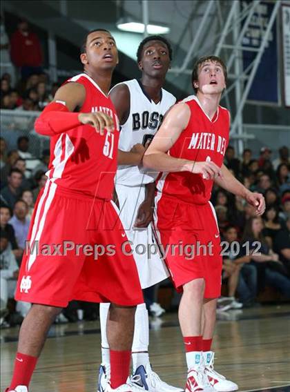 Thumbnail 1 in Mater Dei vs. St. John Bosco photogallery.