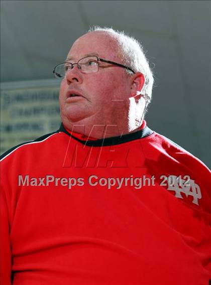 Thumbnail 1 in Mater Dei vs. St. John Bosco photogallery.