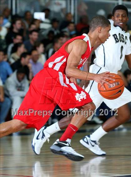 Thumbnail 1 in Mater Dei vs. St. John Bosco photogallery.