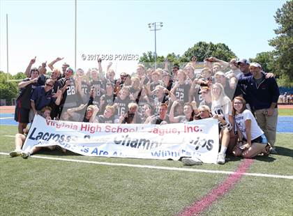 Thumbnail 2 in Woodson vs. South County (VHSL 6A Final) photogallery.