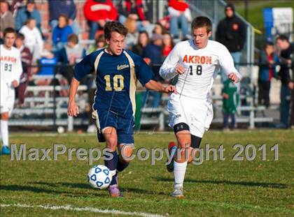 Thumbnail 3 in Akron v Skaneateles (NYSPSHAA Class B Semifinal) photogallery.