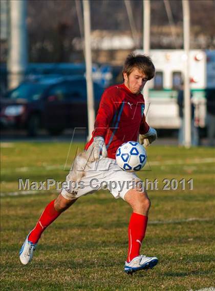 Thumbnail 2 in Akron v Skaneateles (NYSPSHAA Class B Semifinal) photogallery.