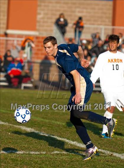 Thumbnail 2 in Akron v Skaneateles (NYSPSHAA Class B Semifinal) photogallery.