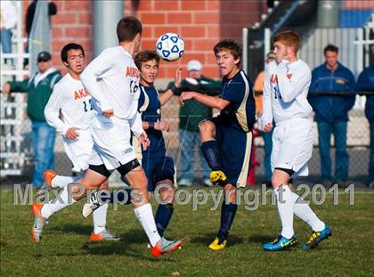 Thumbnail 2 in Akron v Skaneateles (NYSPSHAA Class B Semifinal) photogallery.
