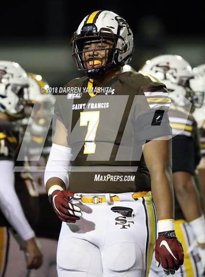 Thumbnail 1 in Saint Francis vs. Valley Christian (CIF CCS Open D2 Final) photogallery.