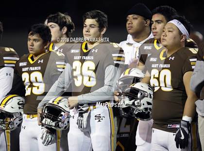 Thumbnail 1 in Saint Francis vs. Valley Christian (CIF CCS Open D2 Final) photogallery.