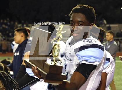 Thumbnail 1 in Saint Francis vs. Valley Christian (CIF CCS Open D2 Final) photogallery.