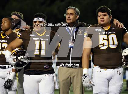 Thumbnail 3 in Saint Francis vs. Valley Christian (CIF CCS Open D2 Final) photogallery.