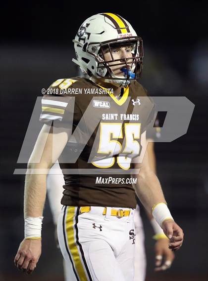 Thumbnail 1 in Saint Francis vs. Valley Christian (CIF CCS Open D2 Final) photogallery.