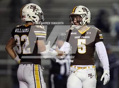 Thumbnail 1 in Saint Francis vs. Valley Christian (CIF CCS Open D2 Final) photogallery.