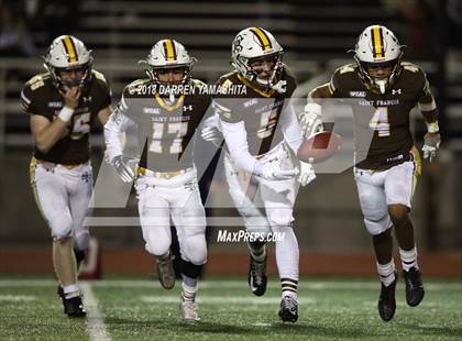 Thumbnail 3 in Saint Francis vs. Valley Christian (CIF CCS Open D2 Final) photogallery.