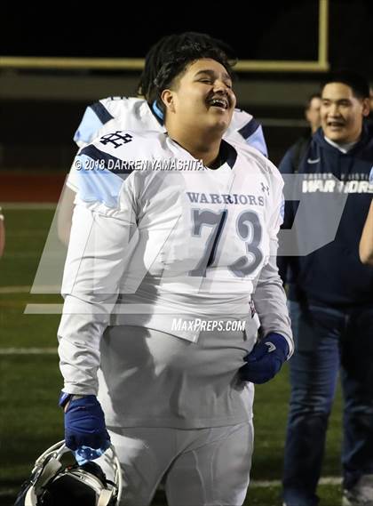 Thumbnail 3 in Saint Francis vs. Valley Christian (CIF CCS Open D2 Final) photogallery.
