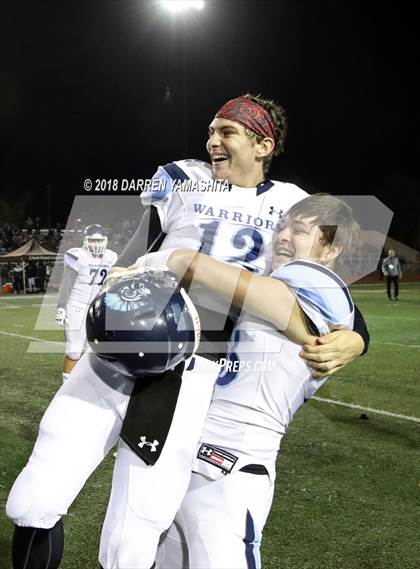 Thumbnail 1 in Saint Francis vs. Valley Christian (CIF CCS Open D2 Final) photogallery.