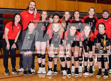 Thumbnail 1 in Chandler Prep vs. Scottsdale Christian Academy (AIA 2A Final Awards) photogallery.