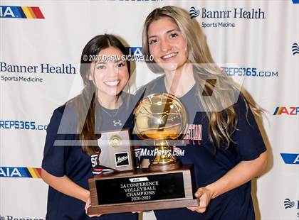 Thumbnail 3 in Chandler Prep vs. Scottsdale Christian Academy (AIA 2A Final Awards) photogallery.